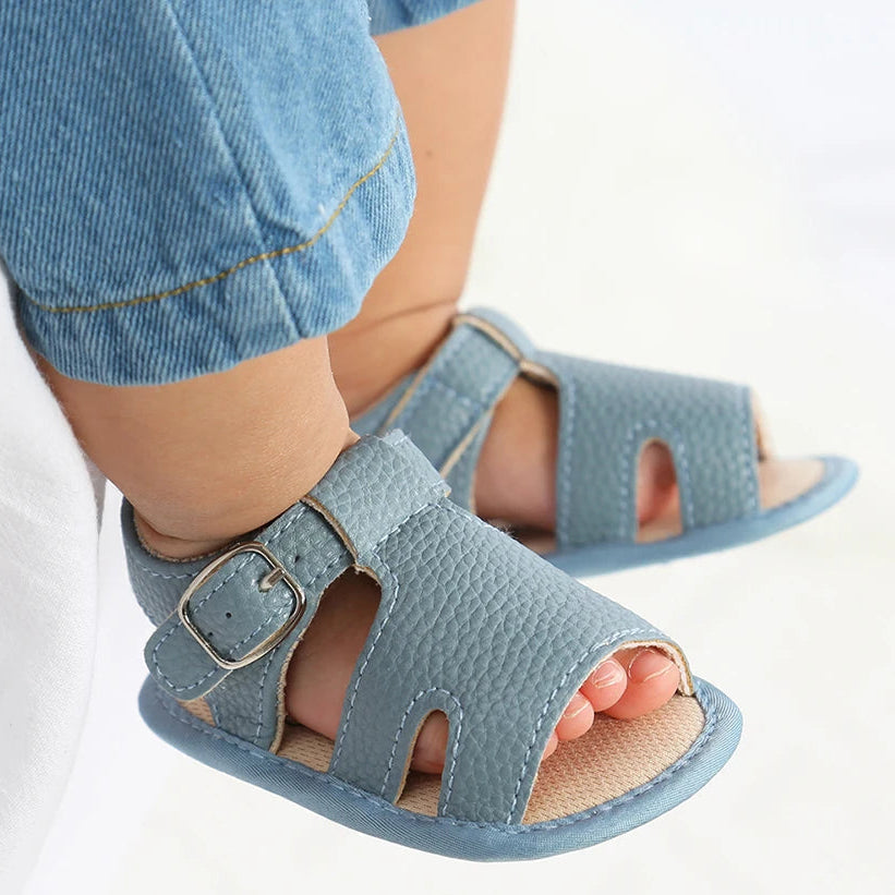 Baby Summer Sandals – Soft Sole Non-Slip (0–18M)