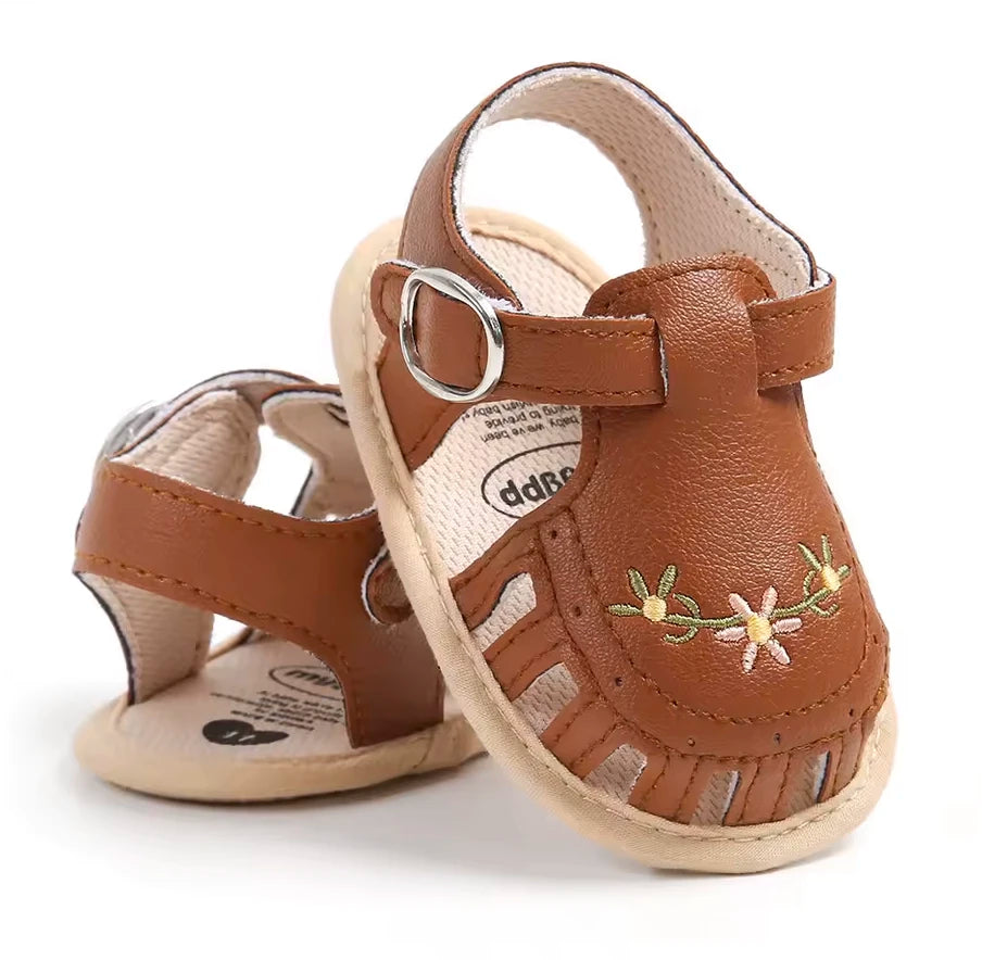 Baby Sandals – Soft-Sole, Lightweight & Breathable First Walkers (0–18M)