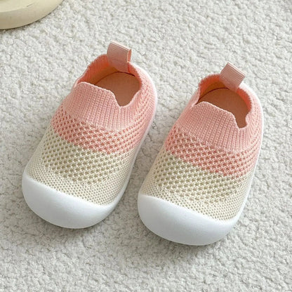 Baby & Toddler Shoes – Soft Knit Lightweight Non-Slip Pre-Walker Shoes (0–4Y)