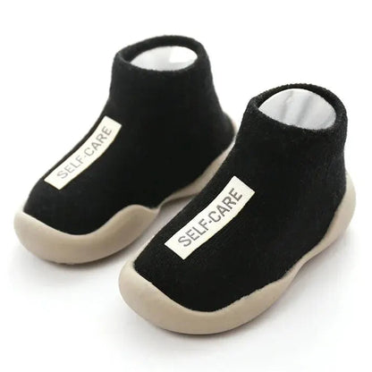 ColorGrip Baby Slipper Socks – Soft-Sole Anti-Skid Knit Booties (0–24M)