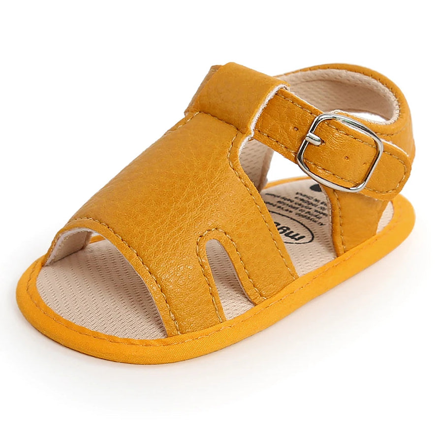 Baby Summer Sandals – Soft Sole Non-Slip (0–18M)