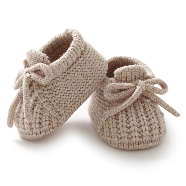 Baby Knit Booties – Soft Warm Newborn & Infant Booties (0–18M)