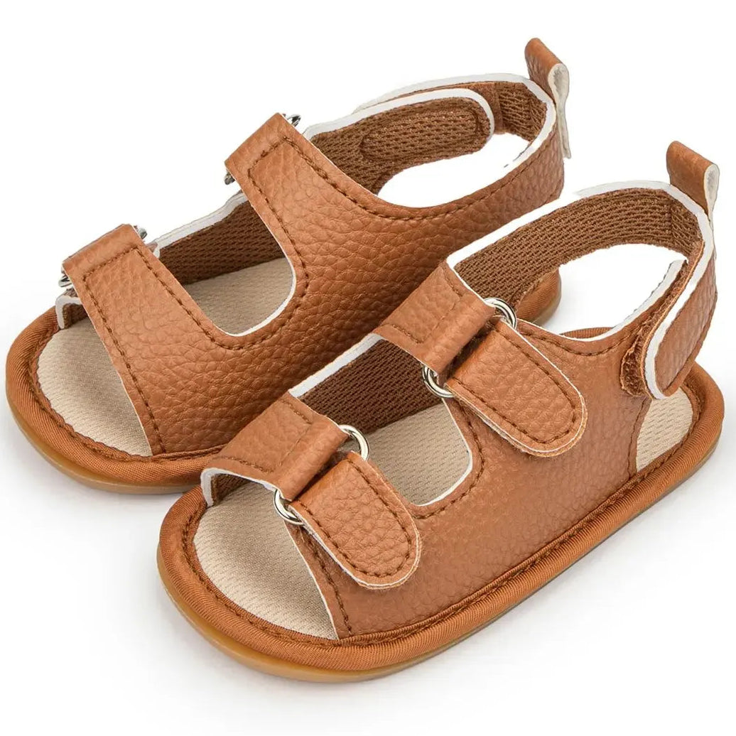 Baby First Walker Sandals – Soft Sole Non-Slip Summer Shoes (0–18M)