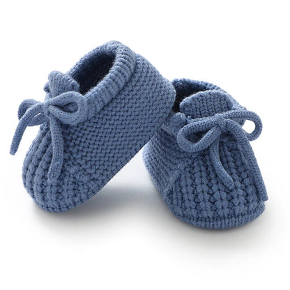 Baby Knit Booties – Soft Warm Newborn & Infant Booties (0–18M)