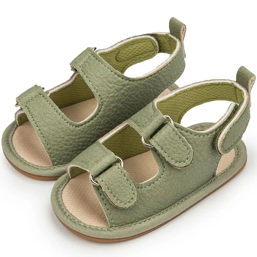 Baby First Walker Sandals – Soft Sole Non-Slip Summer Shoes (0–18M)