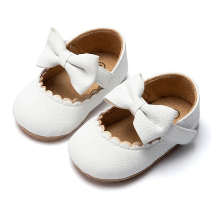 PrincessBow Newborn Baby Shoes – Non-Slip, Comfy & Elegant (0–24M)
