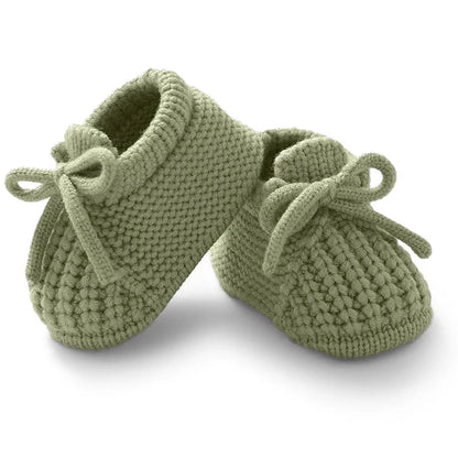Baby Knit Booties – Soft Warm Newborn & Infant Booties (0–18M)