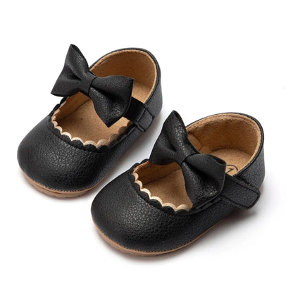 PrincessBow Newborn Baby Shoes – Non-Slip, Comfy & Elegant (0–24M)